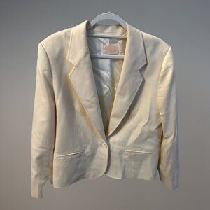 Vintage 1970s Pendleton Blazer Jacket 100% Virgin Wool Women’s Size 16 USA Made